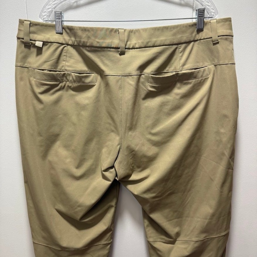 Lululemon ABC Classic-Fit Pant 30 Warpstreme Khaki Tan Mens Size 40 LM5420S - Picture 4 of 6